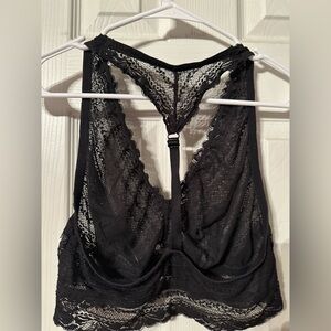 Auden Black Lace Bra with Intricate Detailing